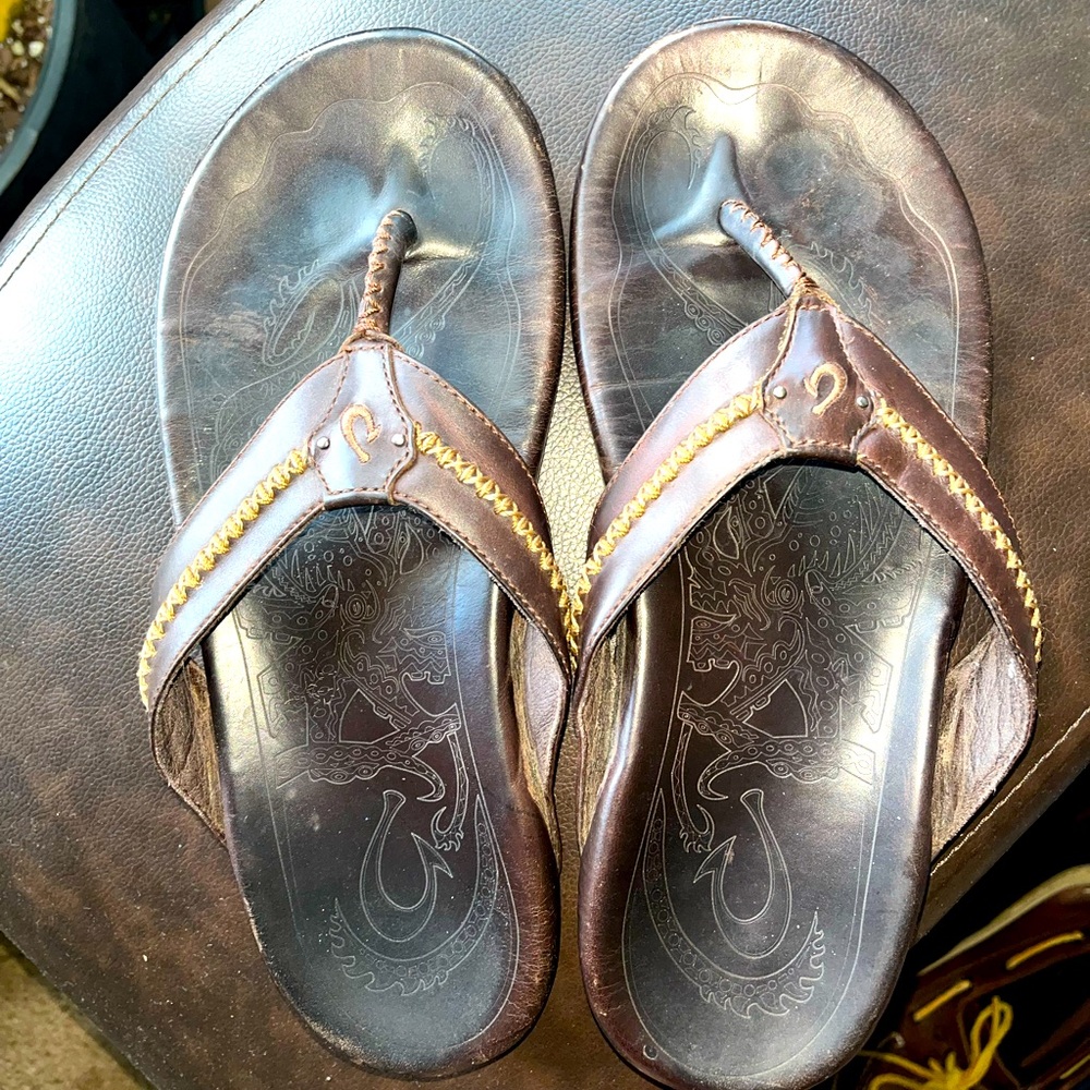 Mens Olukai Flip Flops (2 Pair)